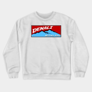 Denali National Park Alaska Mount McKinley Crewneck Sweatshirt